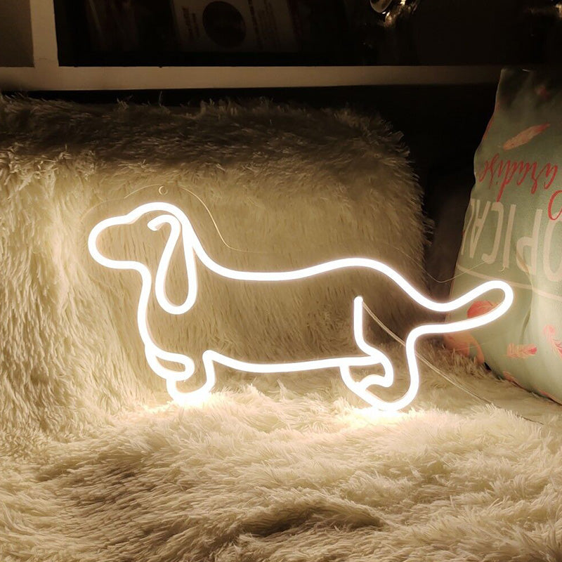 Cute Sausage dog neon lights, room decor, gift