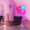 3 Flowers LED Neon Sign