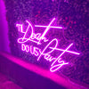 Til death do us party neon wedding signs